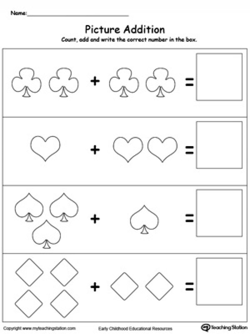 Picture adding. Count the Shapes in the picture. Basic Shapes count and write Worksheet for Kids.